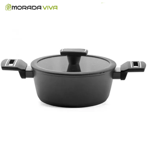 Kit Completo Antiaderente – 5 Panelas + Panela de Pressão Indução + 10 Utensílios de Brinde