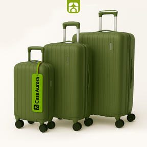 Kit de Malas de Viagem Premium – Compre 1 Leve 3 | Garantia de 1 Ano