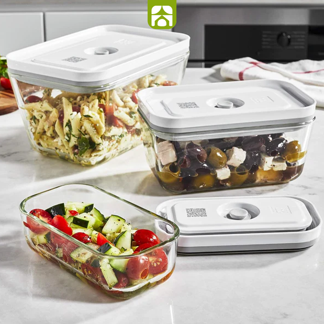 Kit 12 Potes Herméticos Zwilling + Bomba a Vácuo de Brinde