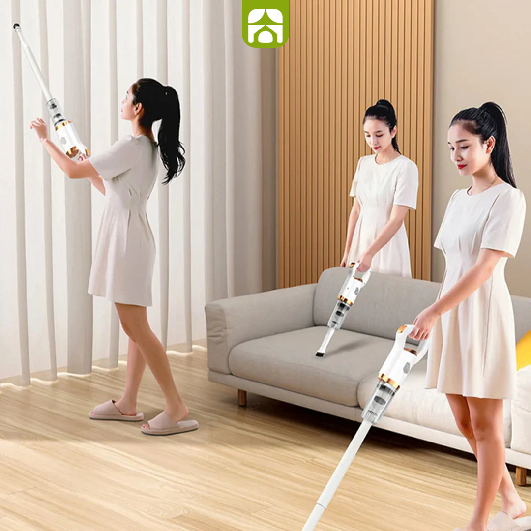 Aspirador de Pó Portátil 3 em 1 Sem Fio + Brinde Grátis