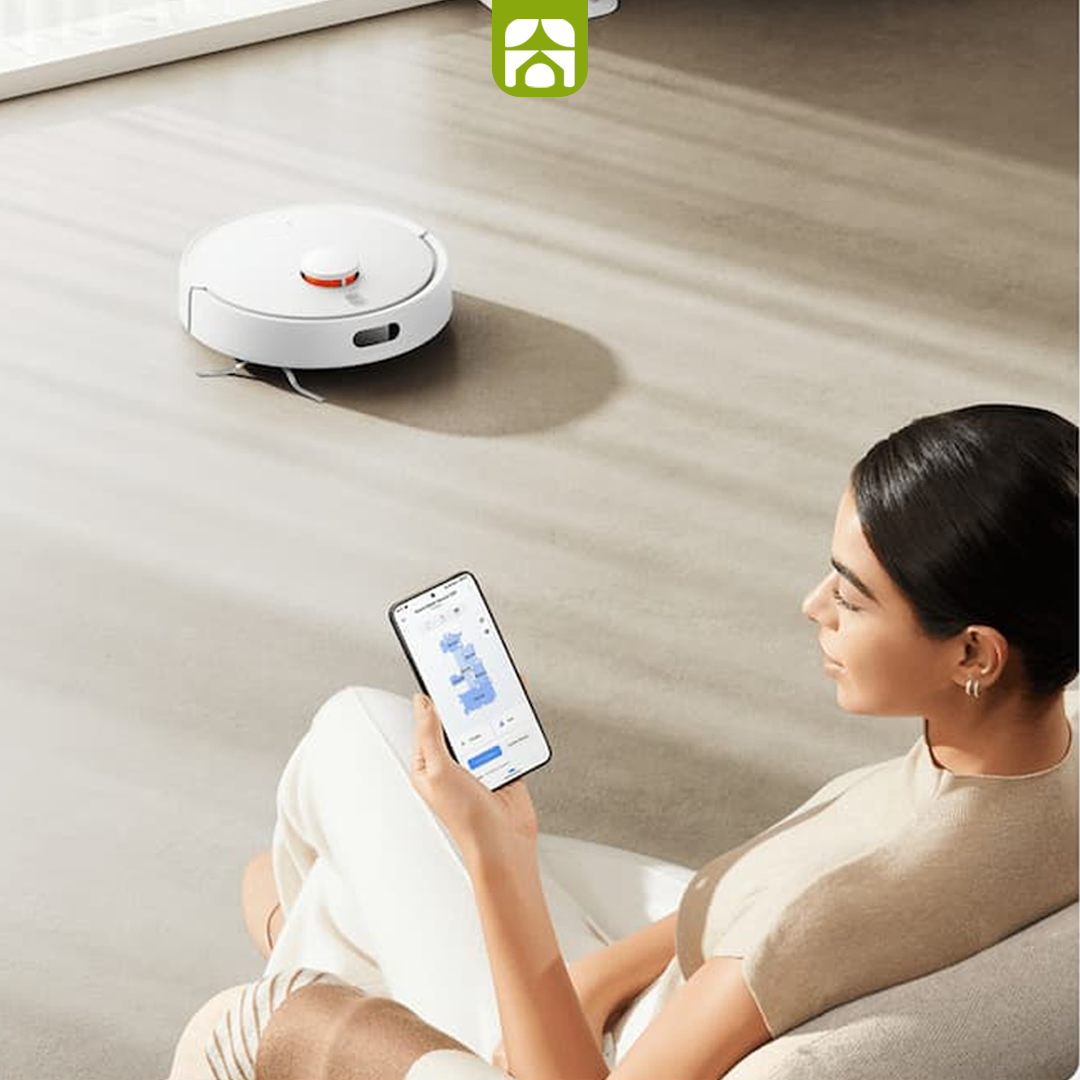 Robô Aspirador 4 em 1 – Varre, Aspira, Passa Pano e Desinfeta com Facilidade