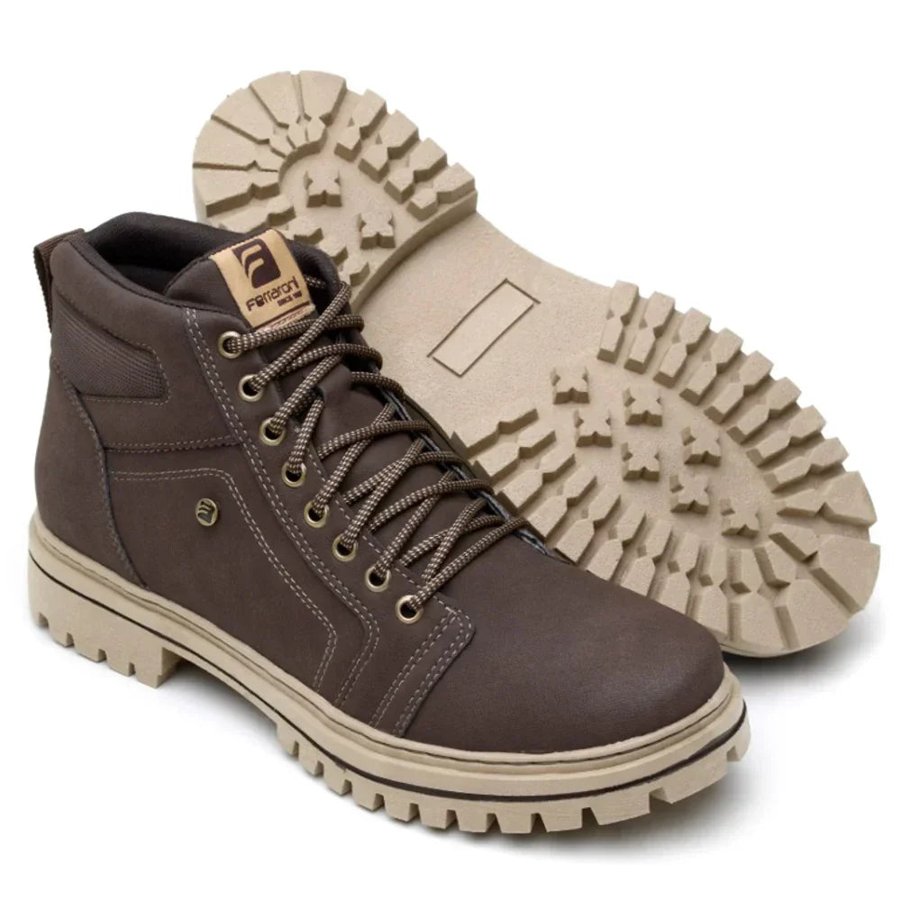 Bota Masculina Leve e Confortável - (Promoção de Inverno 2025)