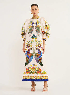 Vestido Feminino Longo Roma Bari