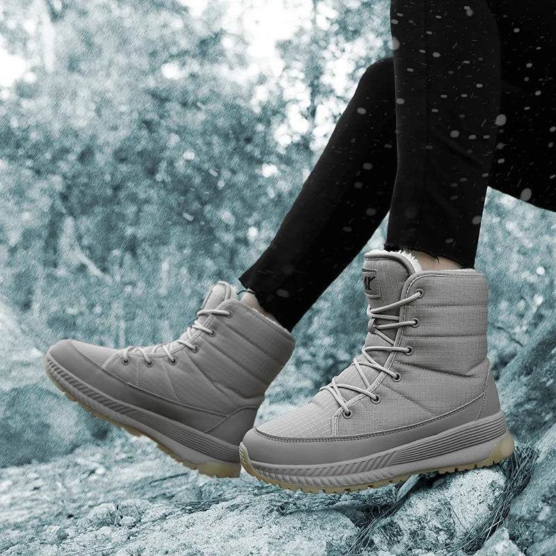 Bota de Inverno Feminina Impermeável - (Promoção de Inverno 2025)