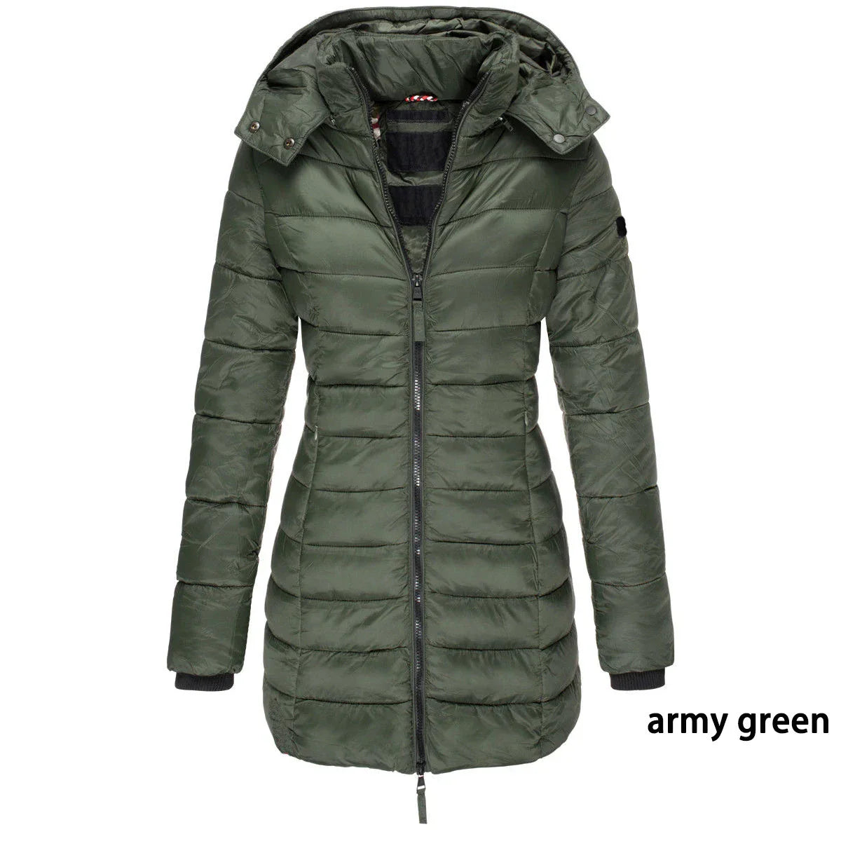 Casaco Feminino de Inverno com Capuz e Zíper - Acolhedor, Elegante e Leve - (Promoção de Inverno 2025)