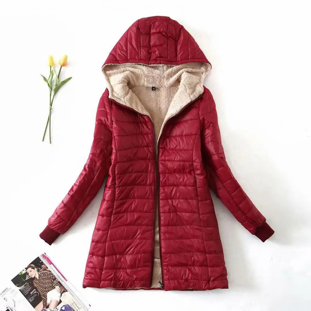 Casaco Feminino Longo Para Inverno Elegante - (Promoção de Inverno 2025)