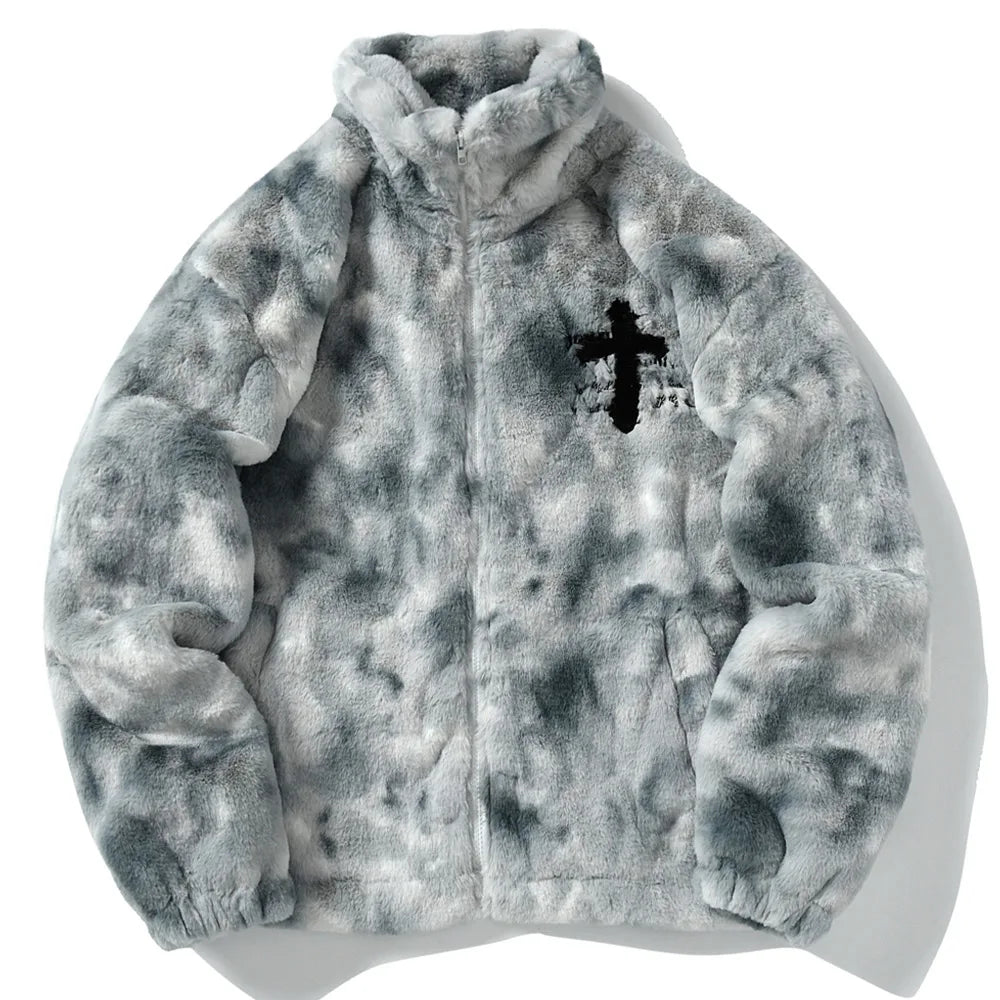 Casaco Masculino Estilo Hip-Hop (Promoção de Inverno 2025)