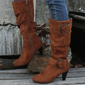 Bota de Camurça Casual Chelsea