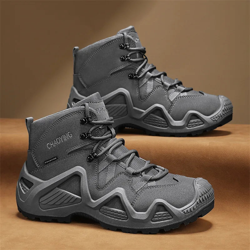 Bota Masculina Para Inverno Estilo Militar Impermeável (Promoção de Inverno 2025)