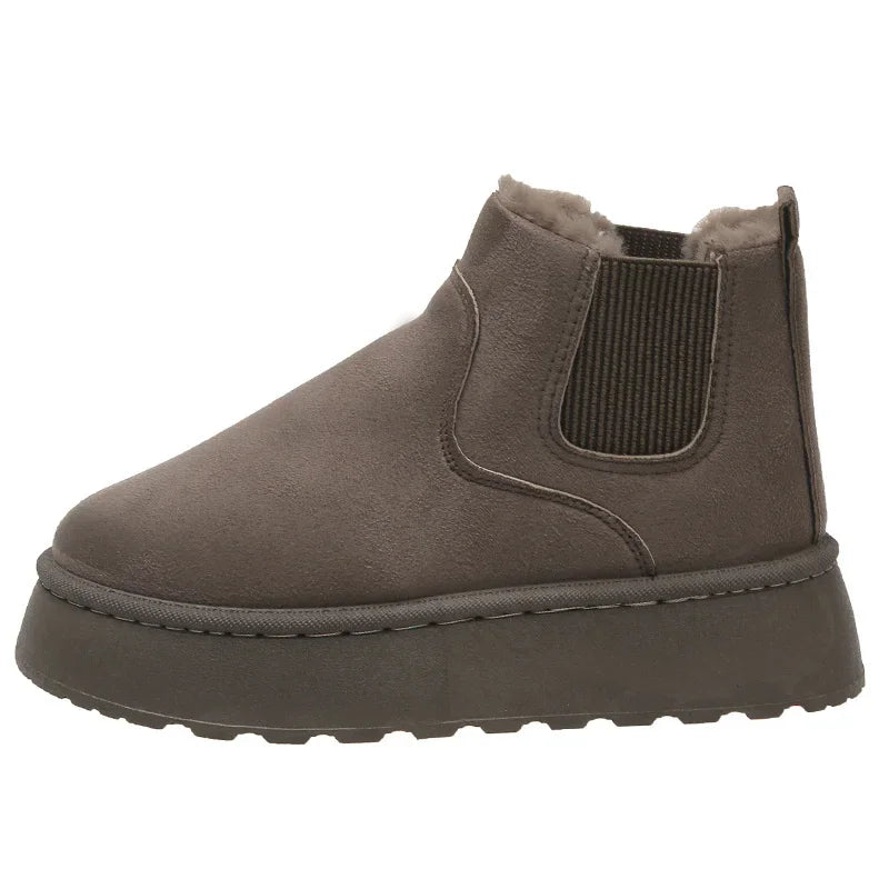 Bota Feminina Para Inverno Impermeável Antiderrapante com Forro (Promoção de Inverno 2025)