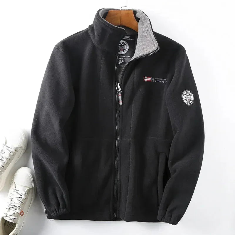 Casaco Masculino de Inverno Parka de Lã Premium - (Promoção de Inverno 2025)