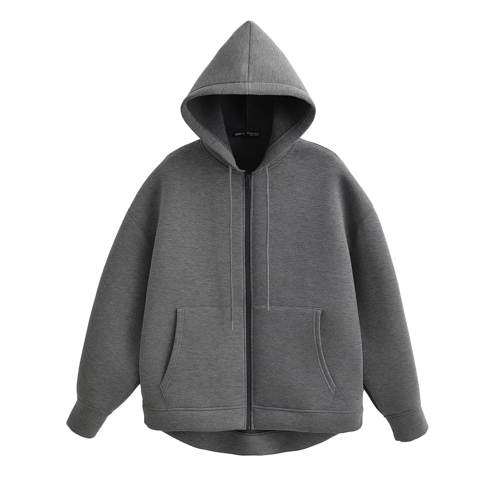 Casaco Feminino com Capuz e Bolsos Oversized - (Promoção de Inverno 2025)