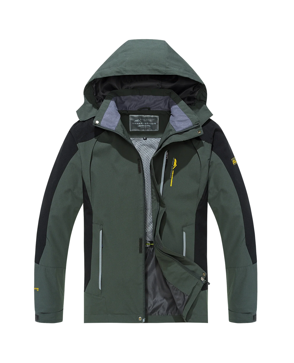 Jaqueta Masculina Impermeável para Trilha e Pesca com Proteção Contra Vento - (Promoção de Inverno 2025)