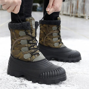 Bota Masculina Camuflada Impermeável (Promoção de Inverno 2025)