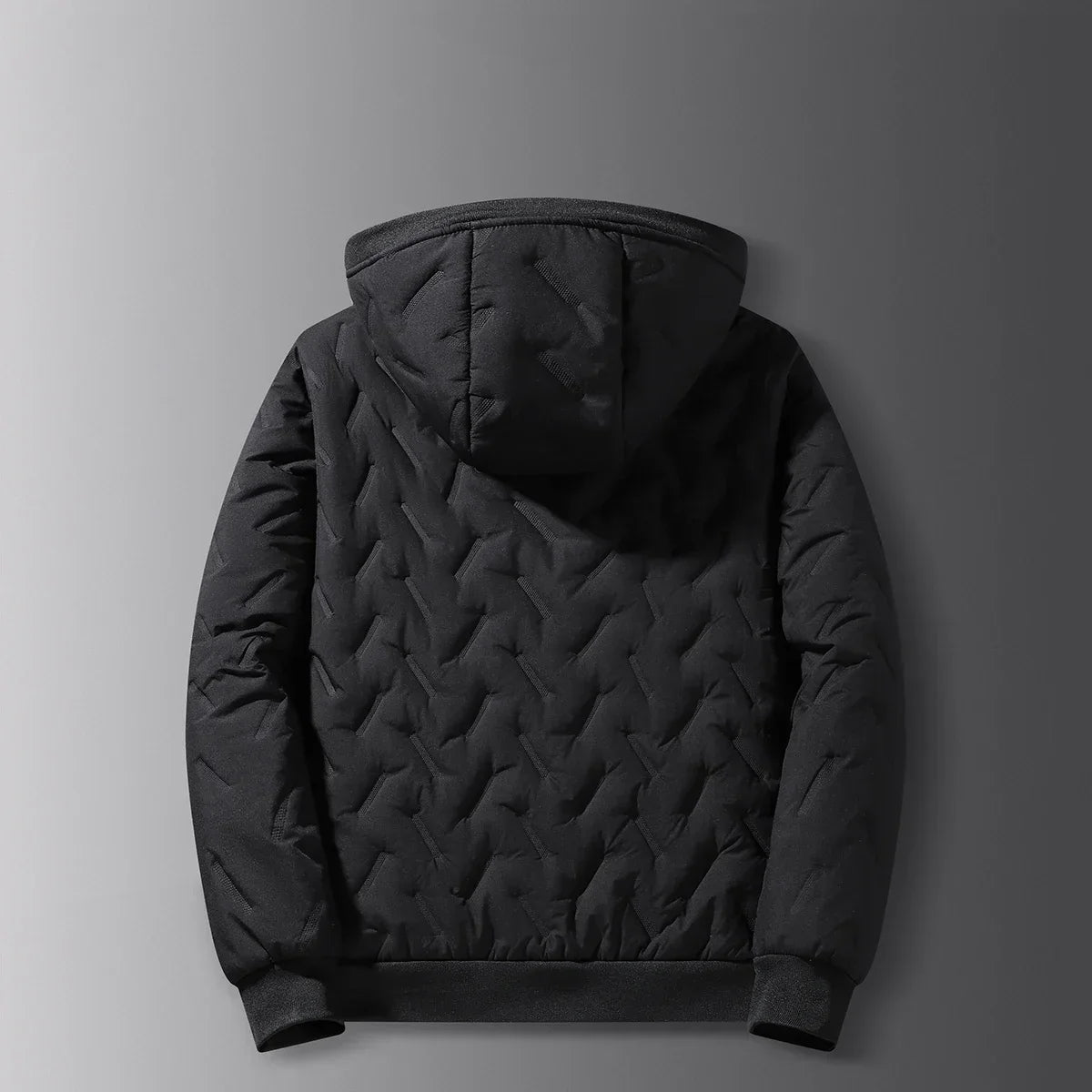 Casaco Masculino de Inverno com Capuz Forro Polar Gola Alta - (Promoção de Inverno 2025)
