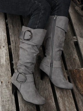 Bota de Camurça Casual Chelsea