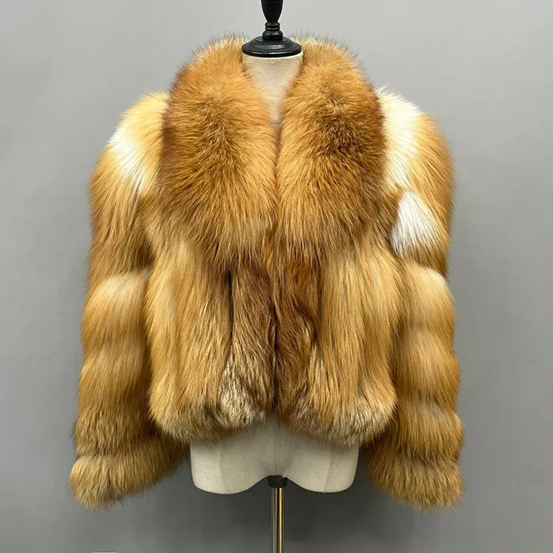 Casaco Feminino com Gola Alta Peluciado Para Inverno – (Promoção de Inverno 2025)