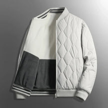 Casaco Masculino Puffer Dupla Face com Zíper – (Promoção de Inverno 2025)