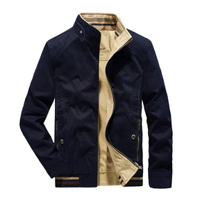 Casaco Masculino Militar Reversível de Algodão - (Promoção de Inverno 2025)