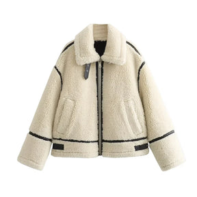Jaqueta Feminina Estilo Americano - (Promoção de Inverno 2025)