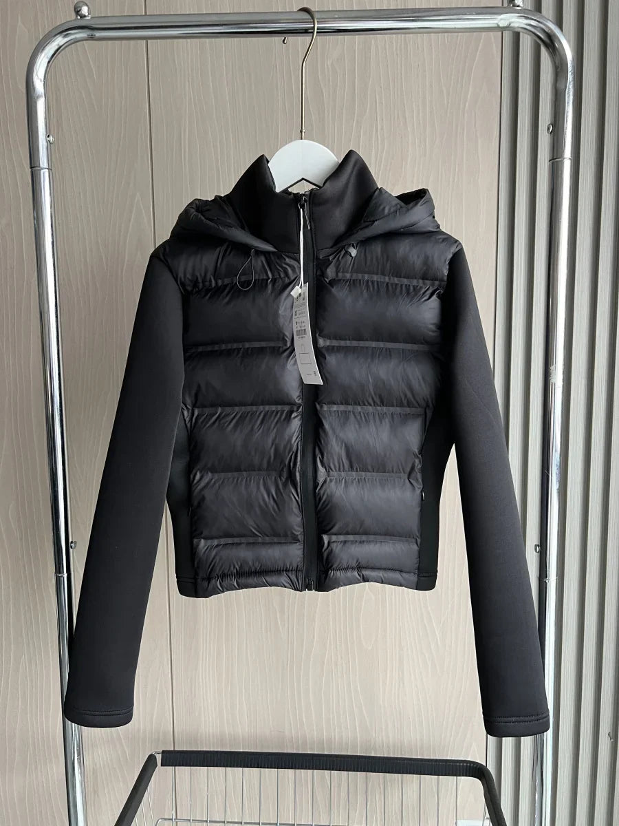 Jaqueta Feminina Leve com Capuz Acolchoada Para o Inverno - (Promoção de Inverno 2025)