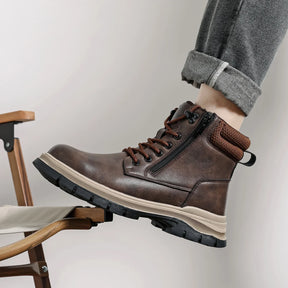 Bota Masculina Para Inverno Solado Antiderrapante - (Promoção de Inverno 2025)