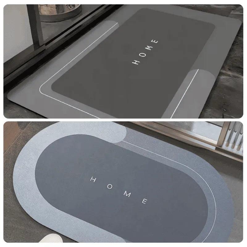 Tapete Mágico Ultra Absorvente — Secagem Imediata e Antiderrapante para Banheiro e Cozinha