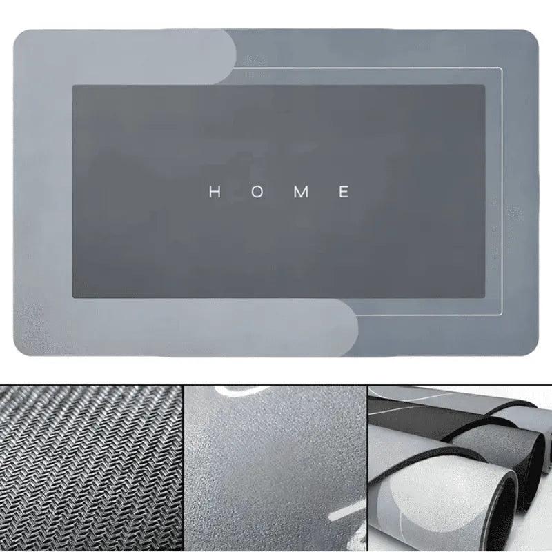 Tapete Mágico Ultra Absorvente — Secagem Imediata e Antiderrapante para Banheiro e Cozinha