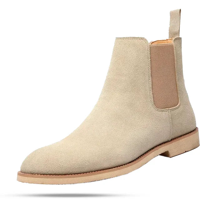 Bota Chelsea em Couro Masculina Montvani MV242