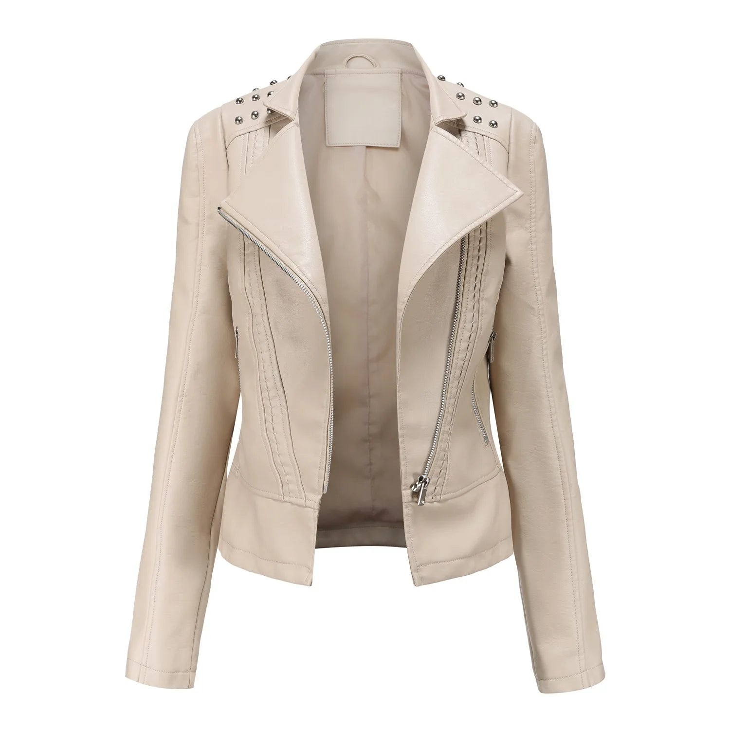 Jaqueta Feminina Fashion Style Estilo Biker com Zíper - (Promoção de Inverno 2025)