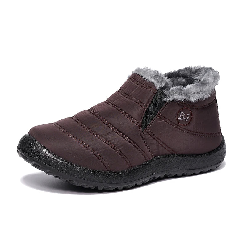 Bota Feminina de Inverno Impermeável Solado Antiderrapante - (Promoção de Inverno 2025)