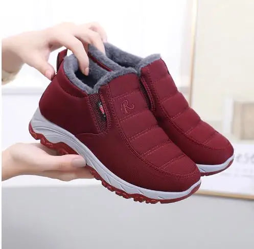 Bota Unissex Para Inverno Impermeável com Forro (Promoção de Inverno 2025)