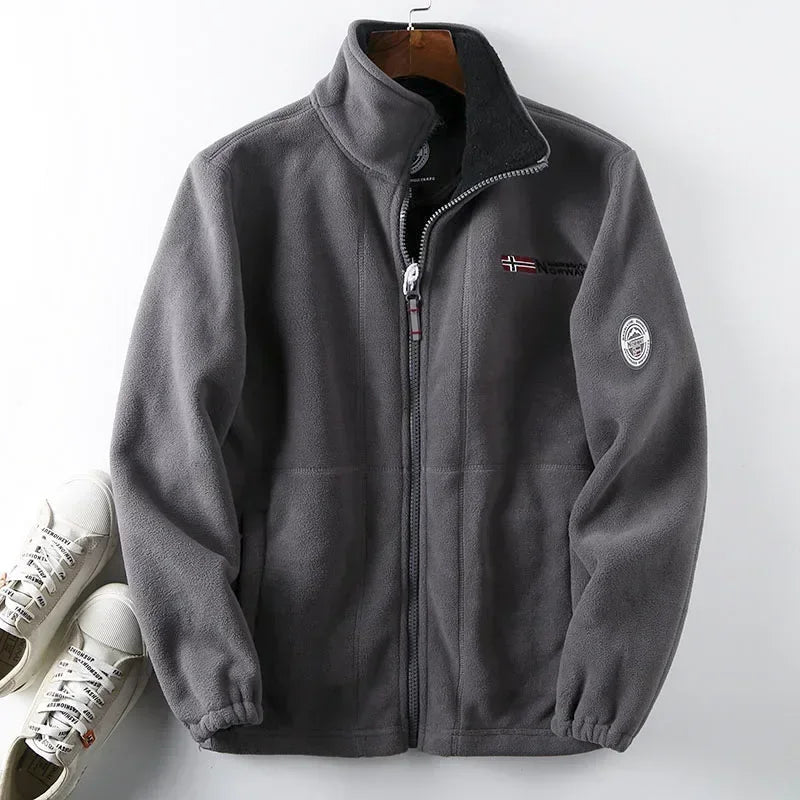 Casaco Masculino de Inverno Parka de Lã Premium - (Promoção de Inverno 2025)
