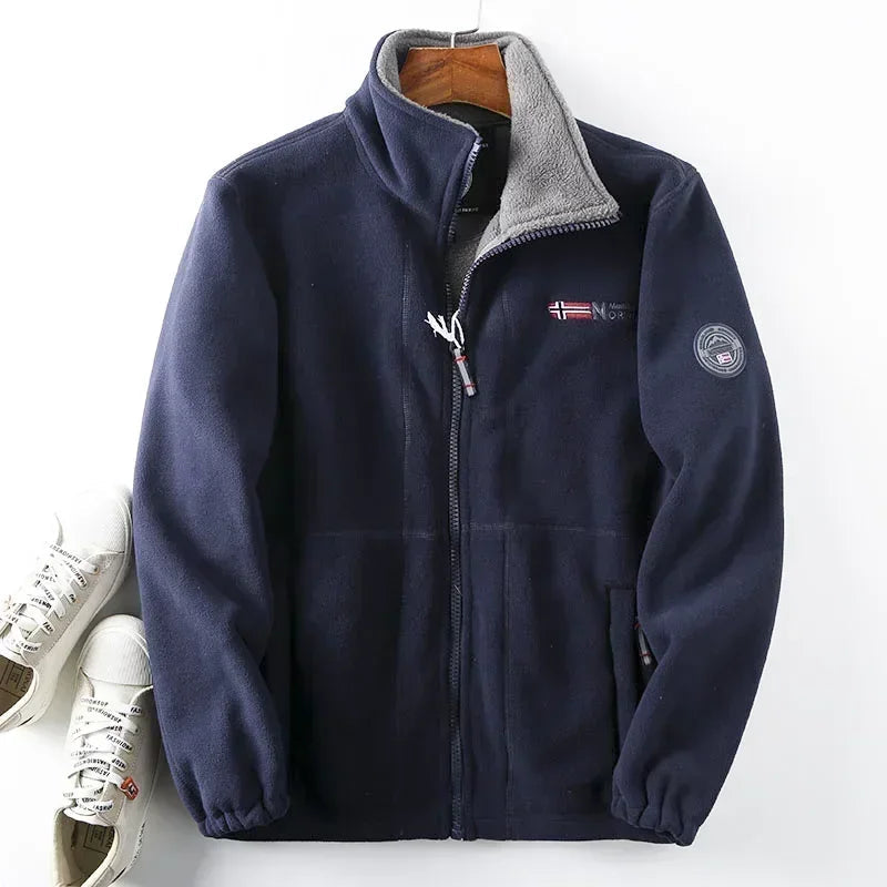 Casaco Masculino de Inverno Parka de Lã Premium - (Promoção de Inverno 2025)