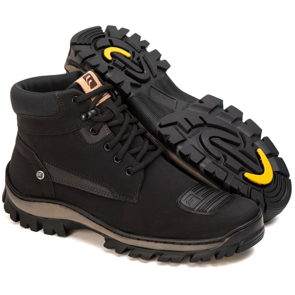 Bota Masculina Leve Estilo Moderno e Confortável - (Promoção de Inverno 2025)