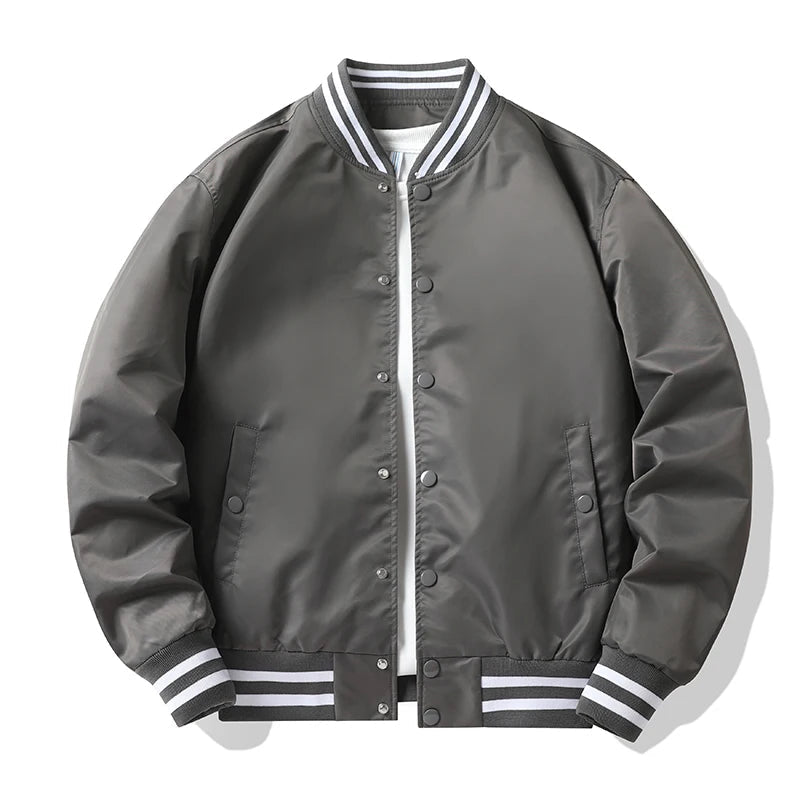 Casaco Masculino Unissex Estilo Baseball/Hip-Hop - (Promoção de Inverno 2025)