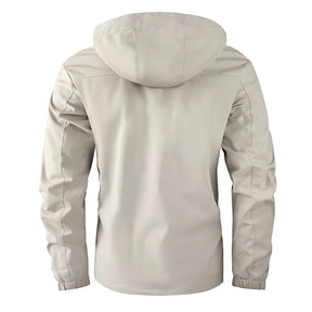 Casaco Masculino Casual Impermeável Com Capuz e Forro - (Promoção de Inverno 2025)