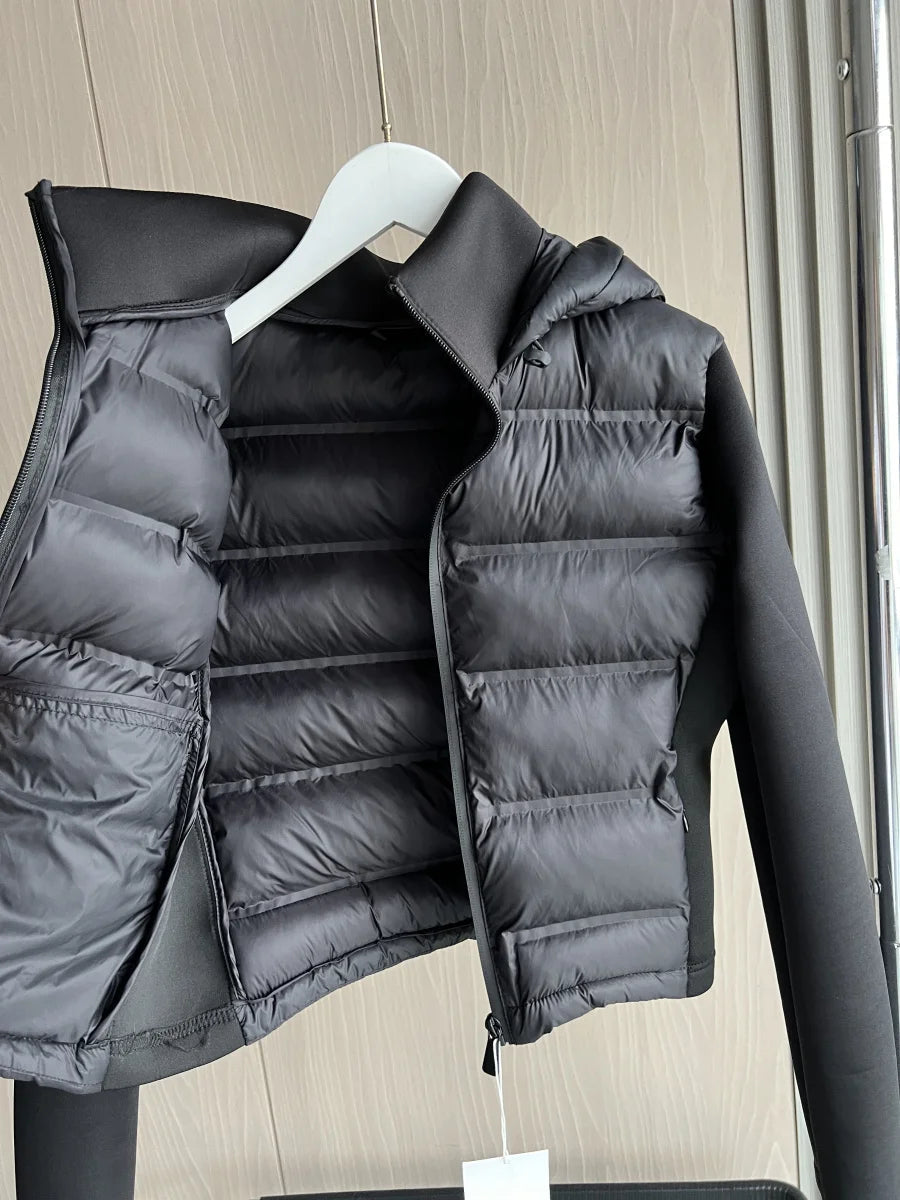 Jaqueta Feminina Leve com Capuz Acolchoada Para o Inverno - (Promoção de Inverno 2025)