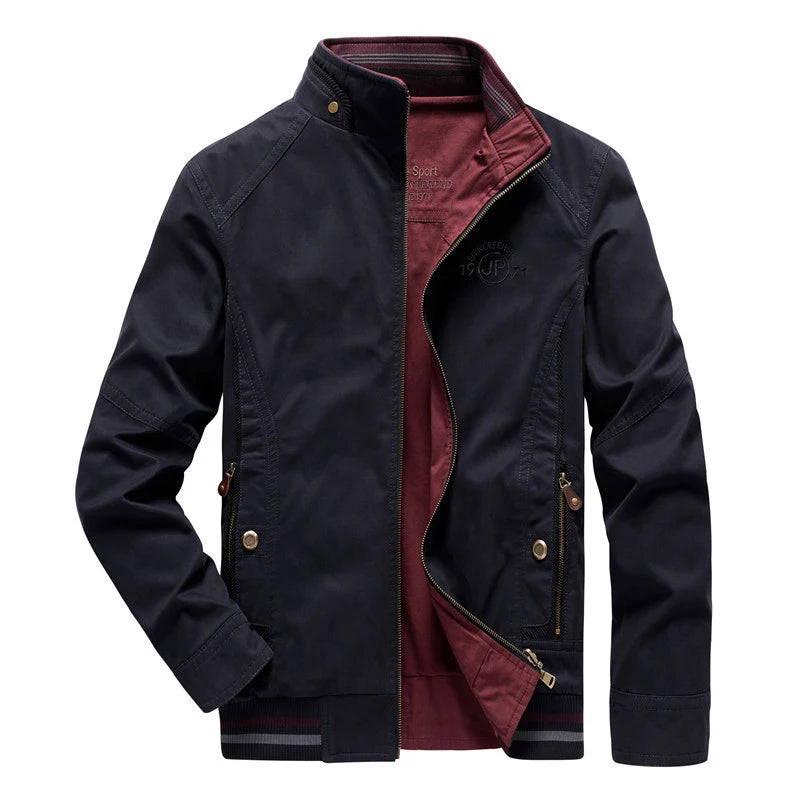 Casaco Masculino Militar Reversível de Algodão - (Promoção de Inverno 2025)