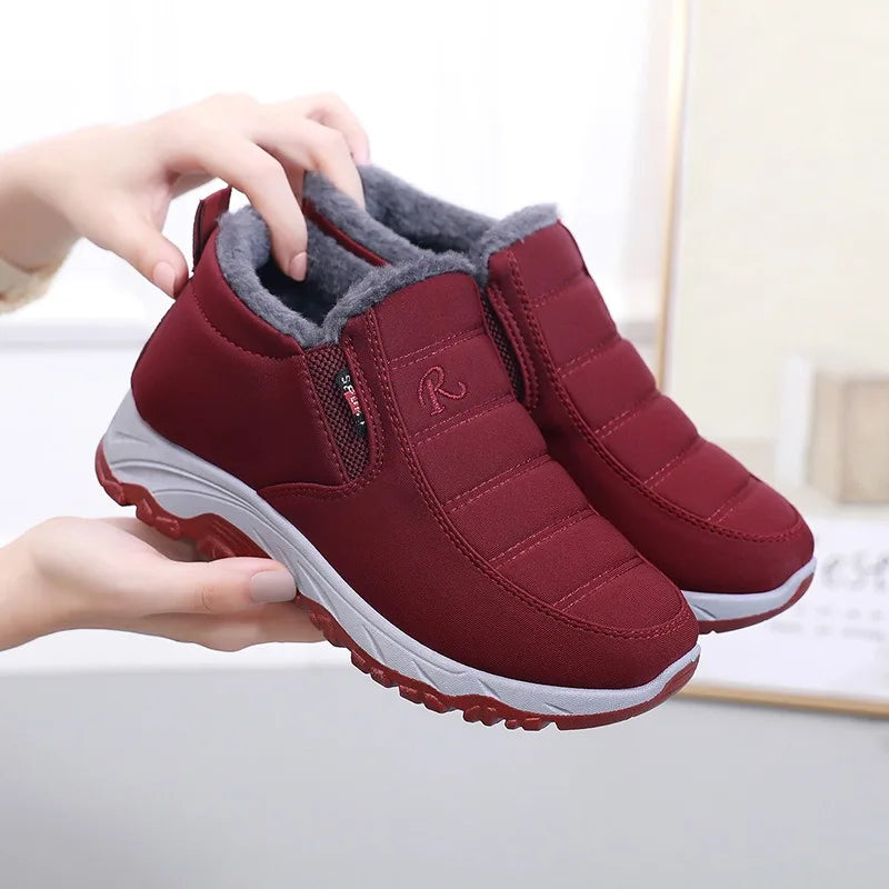 Bota Unissex Para Inverno Impermeável com Forro (Promoção de Inverno 2025)