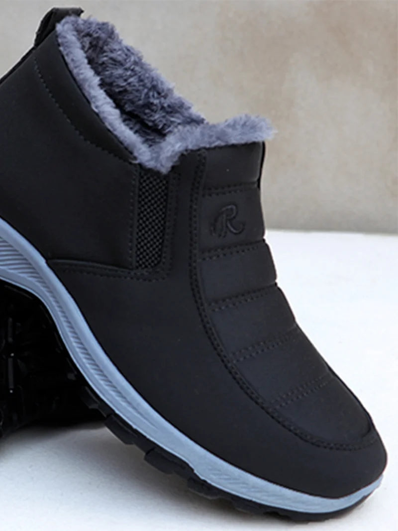 Bota Unissex Para Inverno Impermeável com Forro (Promoção de Inverno 2025)
