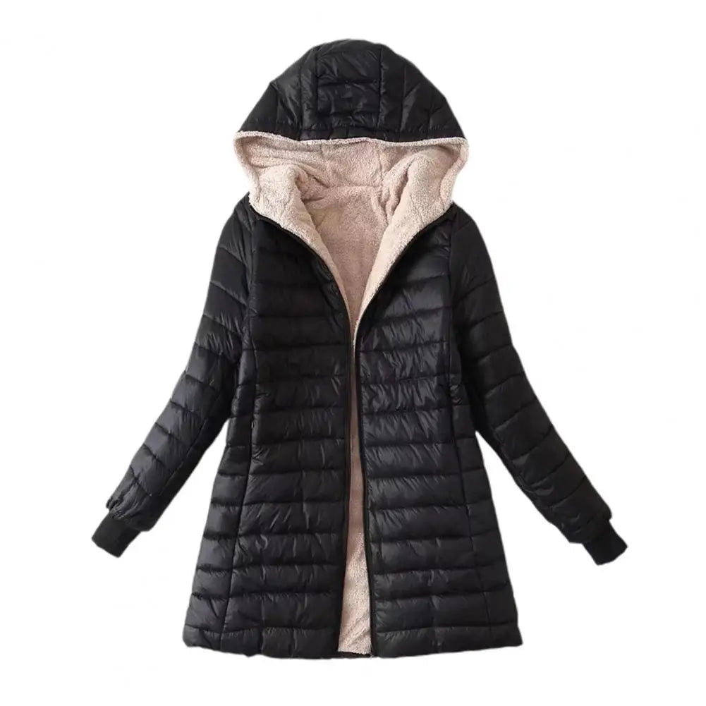 Casaco Feminino Longo Para Inverno Elegante - (Promoção de Inverno 2025)