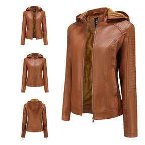 Jaqueta Feminina Oversized com Capuz de Inverno - (Promoção de Inverno 2025)