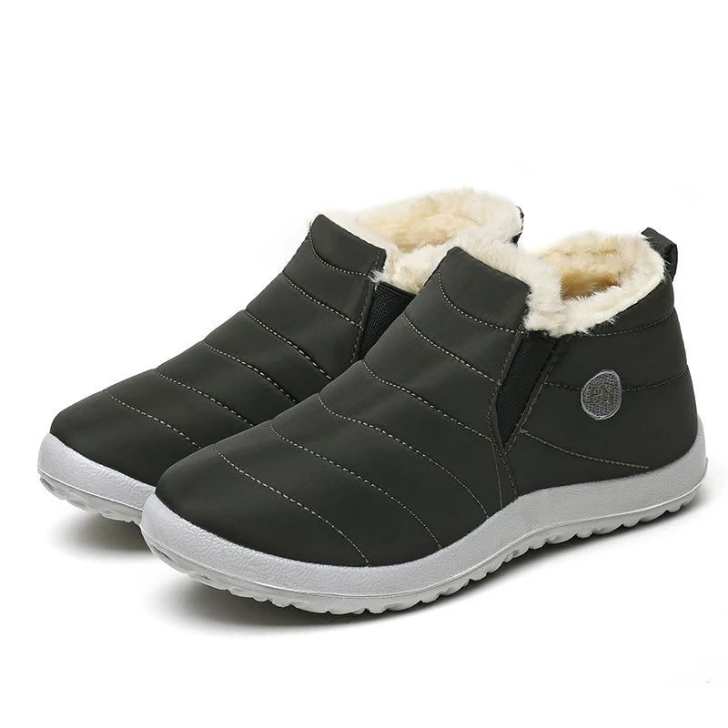 Bota Masculina Curta Para Inverno Confortável Impermeável (Promoção de Inverno 2025)