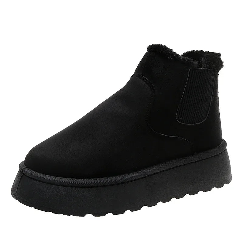 Bota Feminina Para Inverno Impermeável Antiderrapante com Forro (Promoção de Inverno 2025)