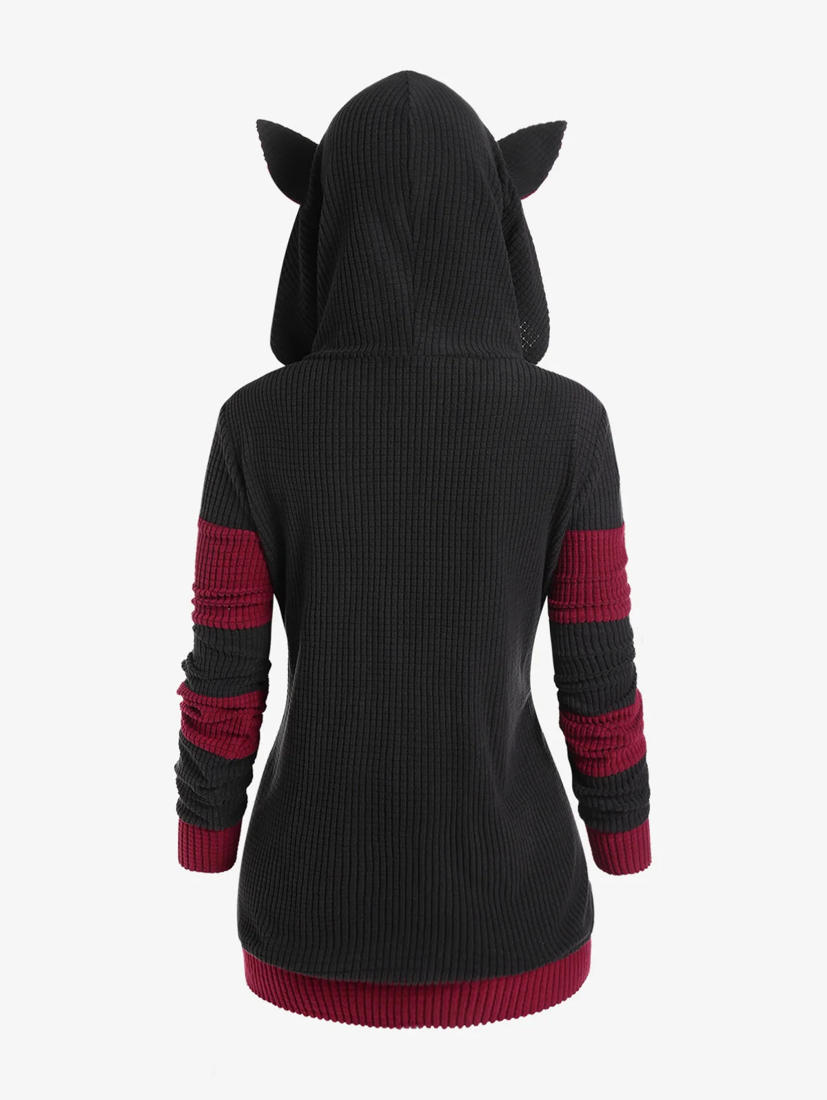 Casaco Feminino Para Inverno Capuz com Orelhinhas - (Promoção de Inverno 2025)